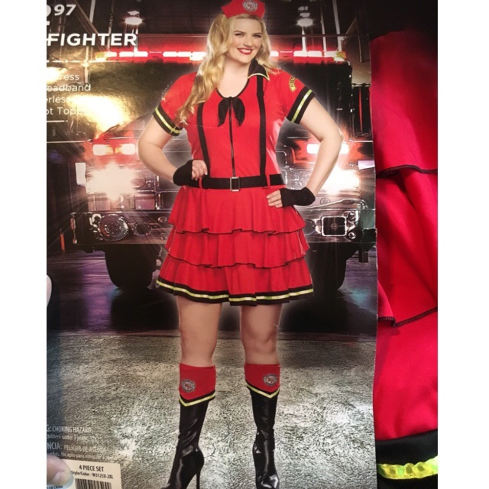 Fire fighter costume